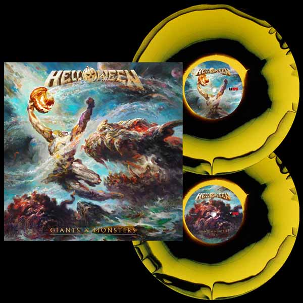 Helloween - Giants & Monsters (2Lp Giant Black Yellow) - Power Metal - DLP