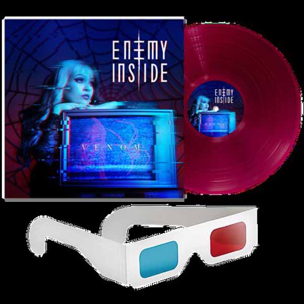 Enemy Inside - Venom (Transparent Violet +3D Glasses) - Metal - LP
