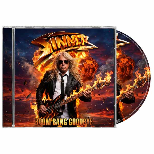 Sinner - Boom Bang Goodbye - Metal - CD
