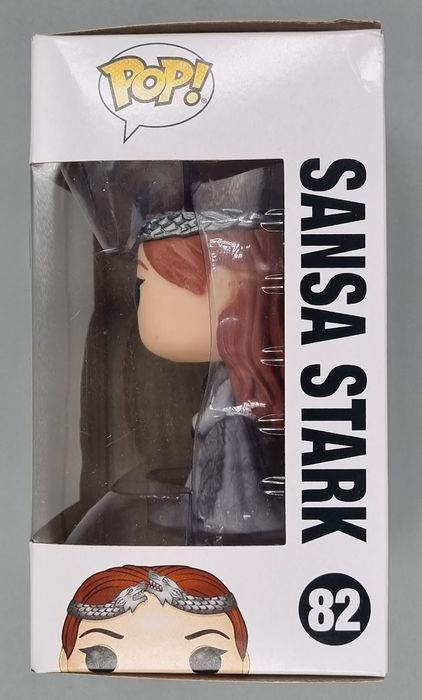 82 Sansa Stark (Queen of the North)  Game of Thrones Box Damaged Funko POP