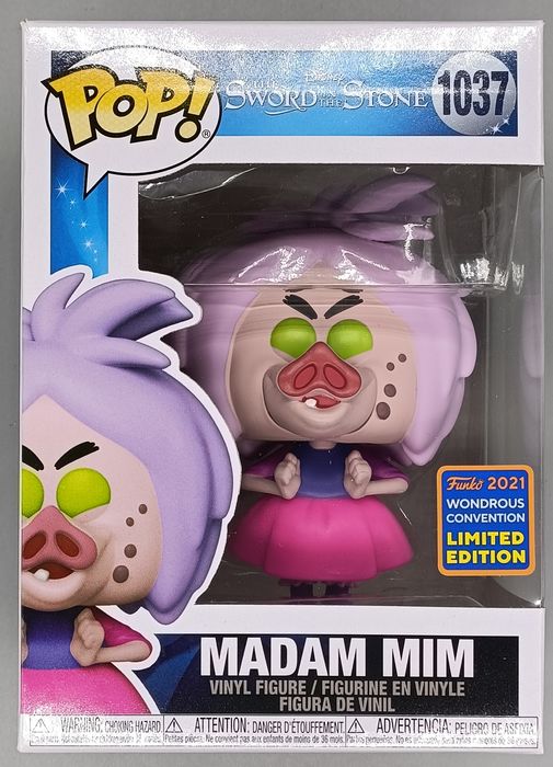 1037 Madam Mim (Pig) Disney Sword and the Stone - 2021 Con Funko POP