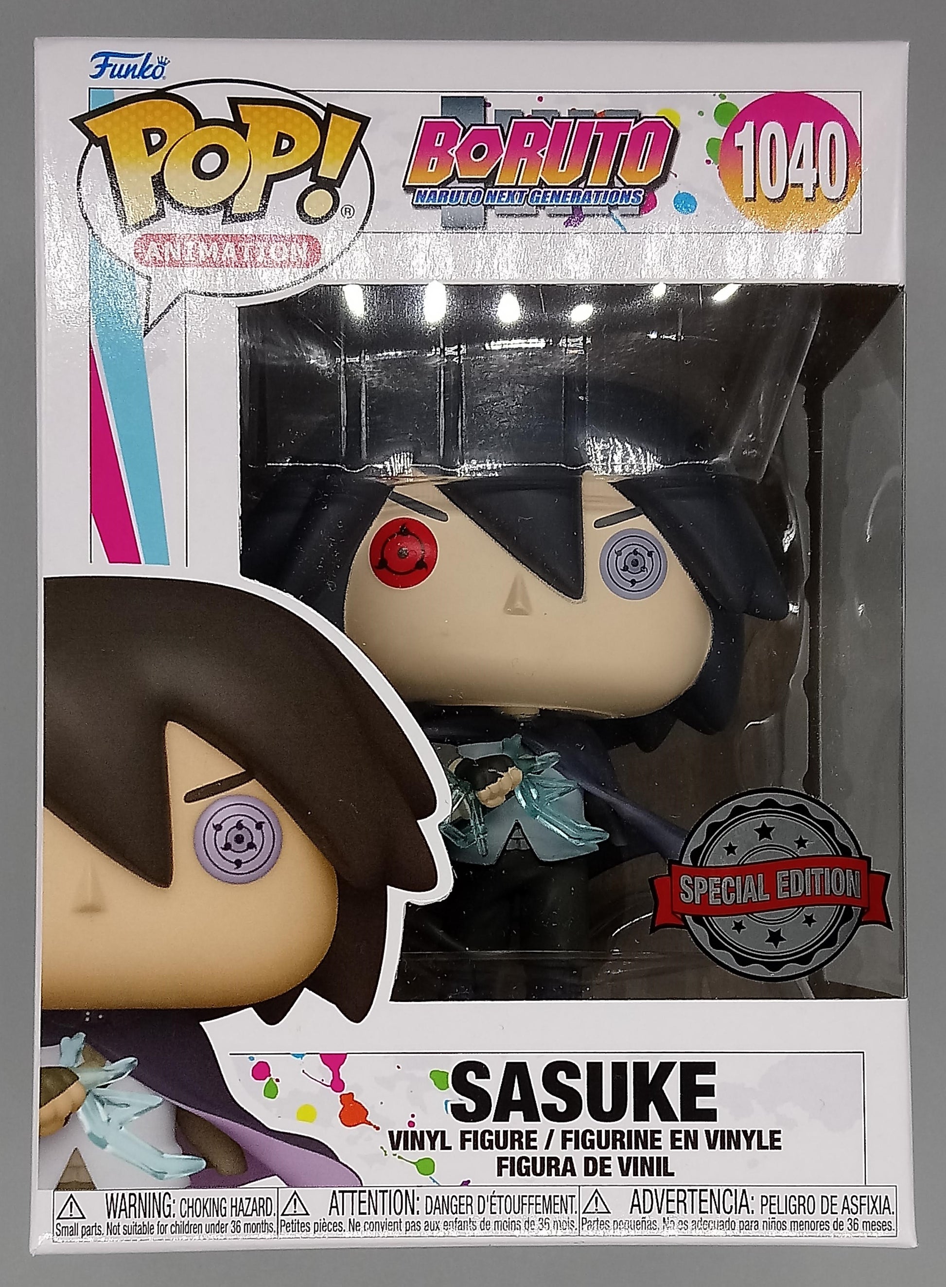 #1040 Sasuke (w/ Lightning) Naruto Next Generation - Boruto Funko POP