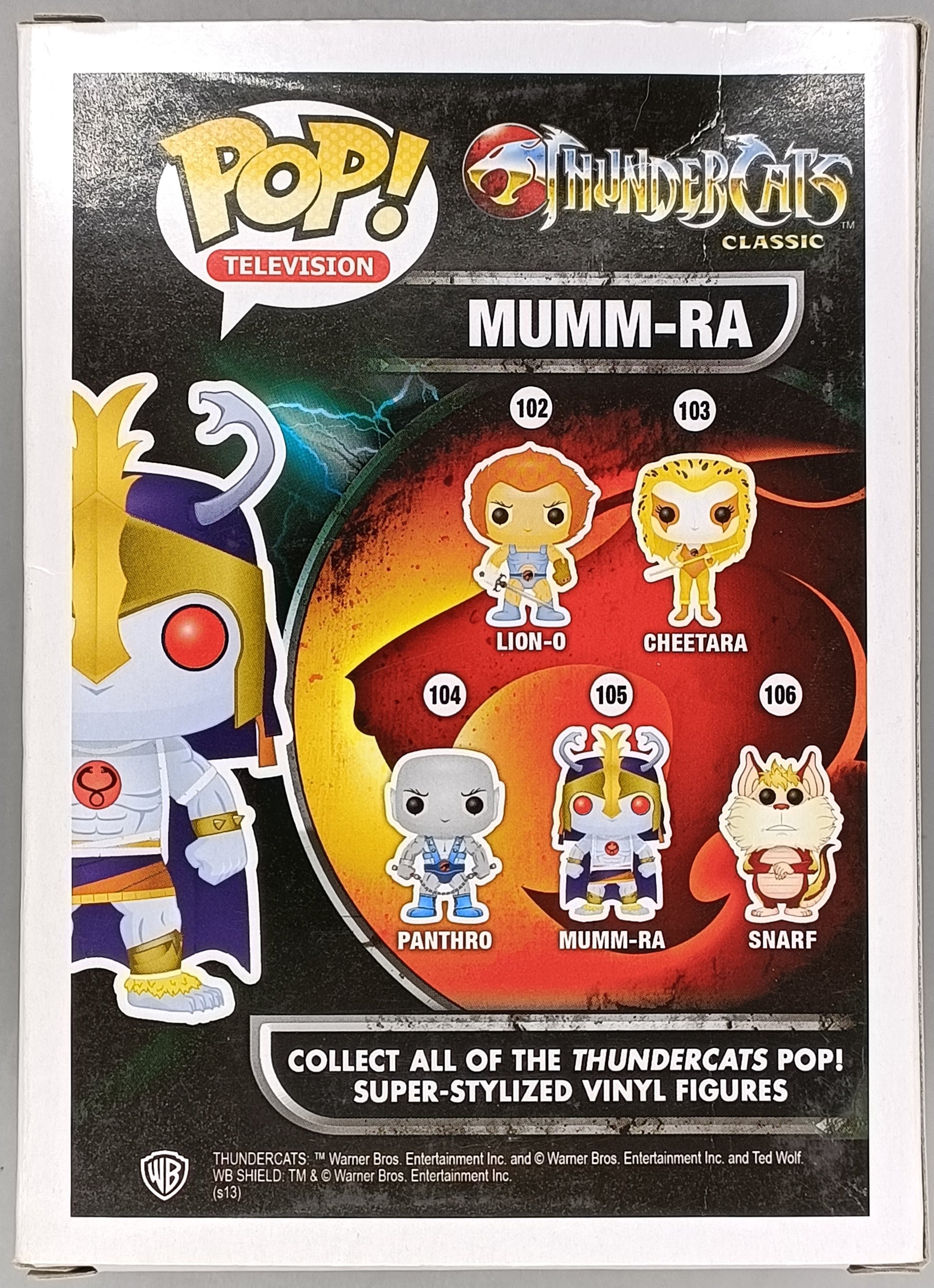 105 Mumm-Ra - Thundercats - Funko POP (Box Damage)