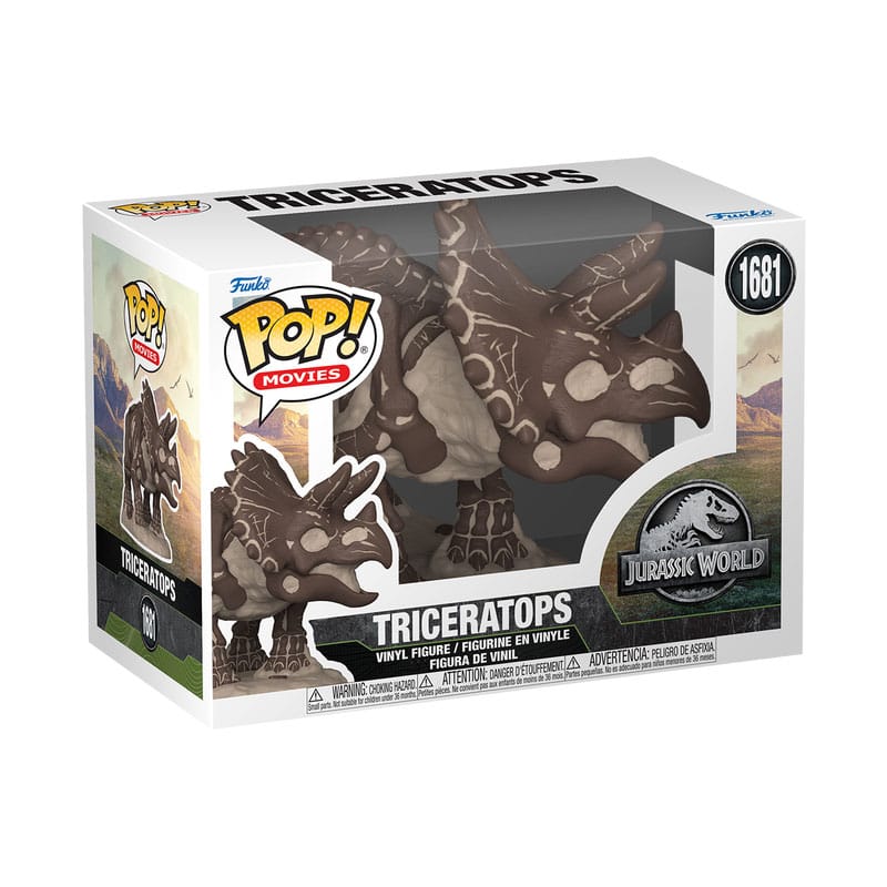1681 Triceratops (Fossil) - Jurassic World Funko POP PRESALE