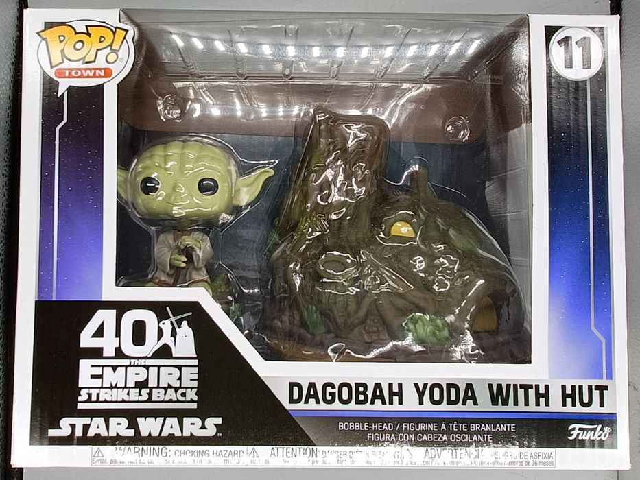 11 Dagobah Yoda with Hut - Town - Star Wars Funko POP Funko