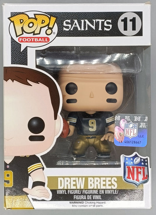 11 Drew Brees - NFL New Orleans Saints Funko POP Damaged Box Funko