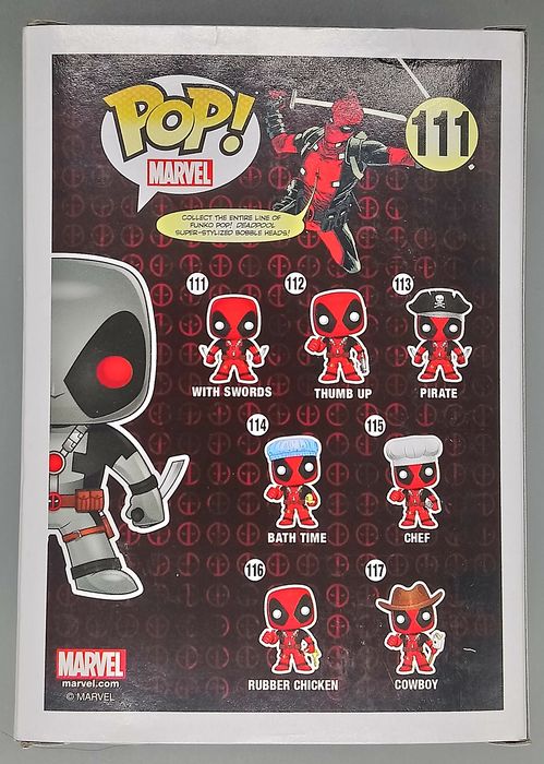 111 Deadpool (X-Force) - Marvel - Exclusive Funko POP