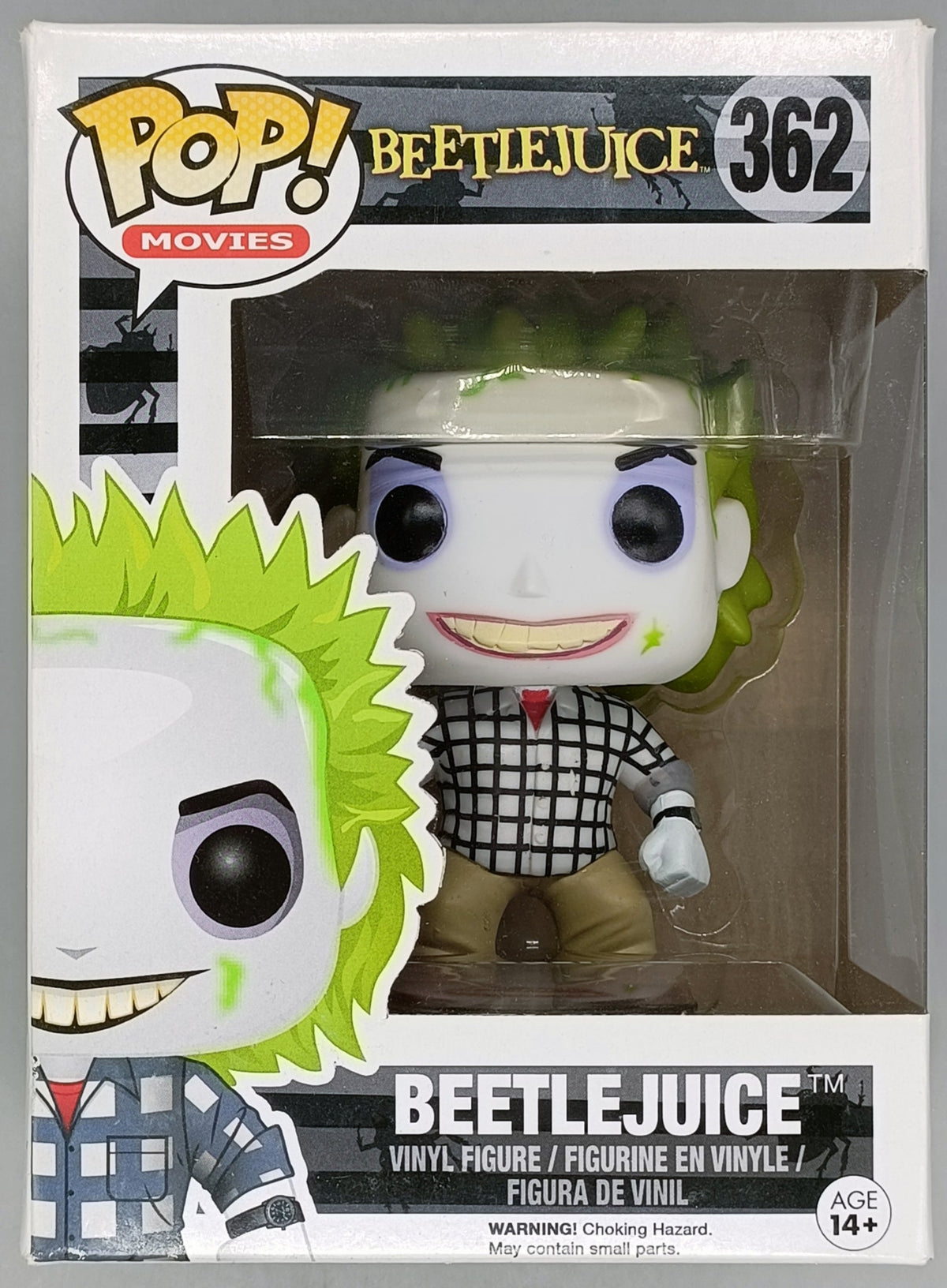 362 Beetlejuice (Adam's Clothes) - Horror - Beetlejuice Box Damaged Funko POP Funko