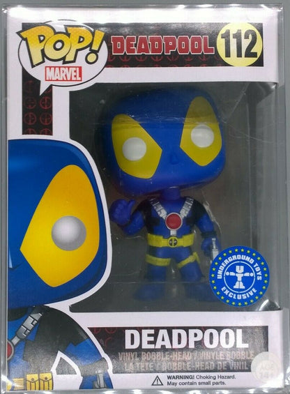 112 Deadpool (Thumb Up- X-Men Blue) - Marvel Funko POP