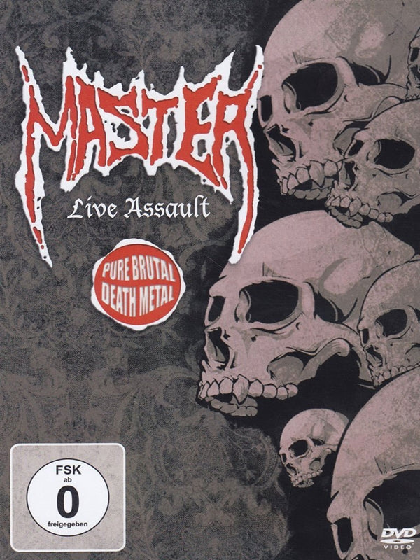 Master - Live Assault - Death Metal - DVD