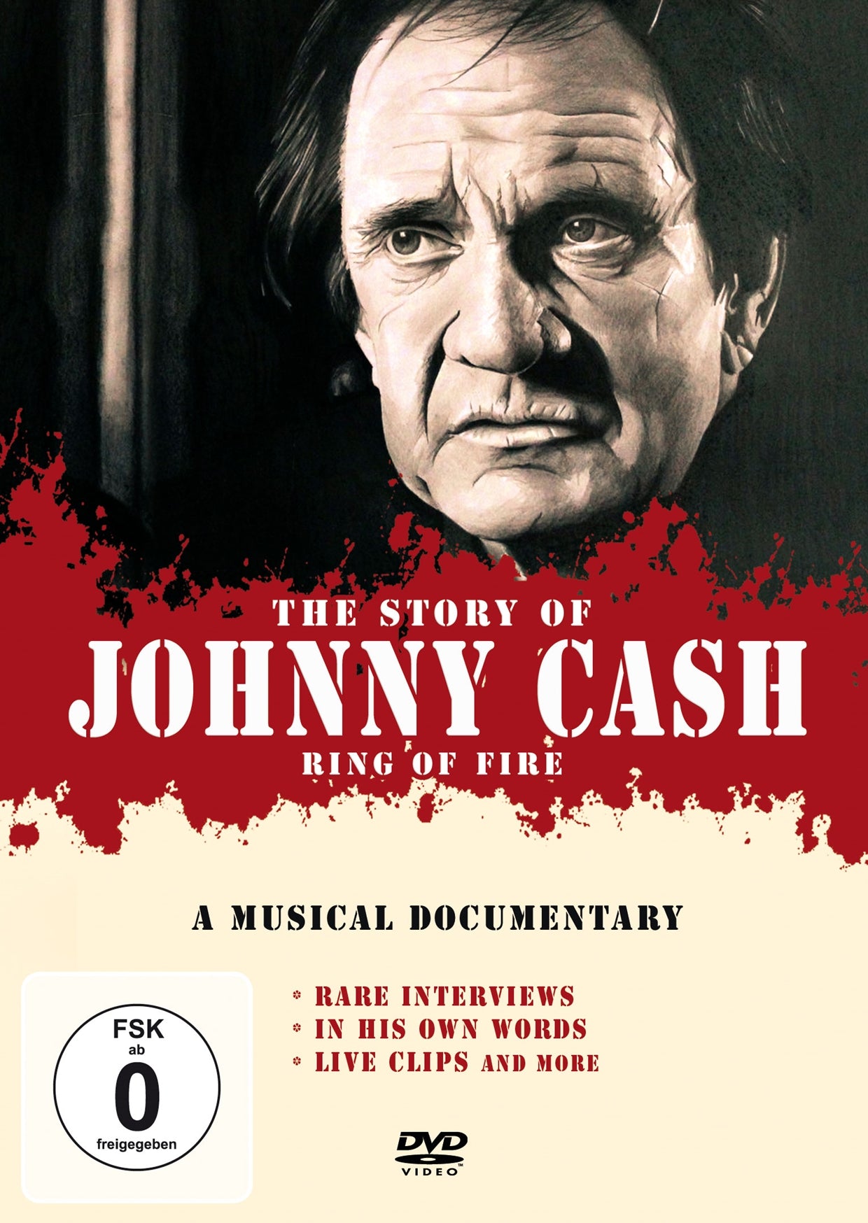 Johnny Cash - Ring Of Fire  The Music Story - Country/Folk - DVD
