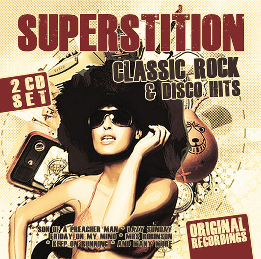 Various Artists - Superstition  Classic Rock And Disco Hits (2Cd) - Rock/Pop - DCD