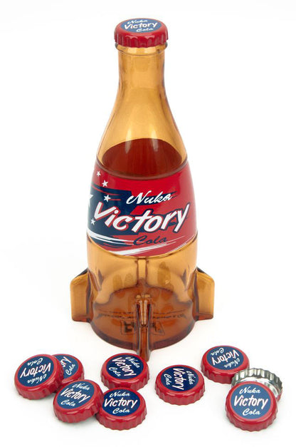 Fallout NUKA VICTORY GLASS BOTTLE & CAP Merchandise
