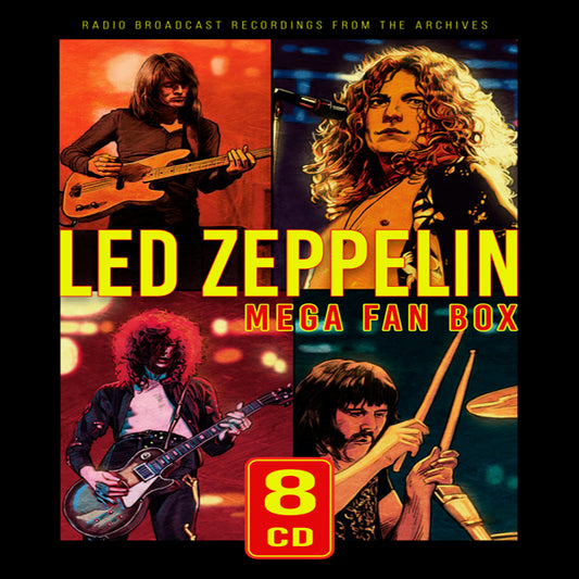 Led Zeppelin - Mega Fan Box (Radio Broadcasts) (8Cd) - <NONE> - CDB