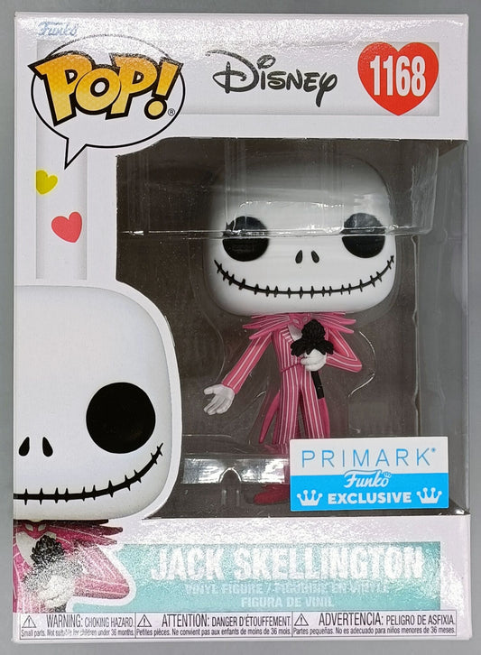 1168 Jack Skellington (Pink) Disney Funko POP (Box Damage)