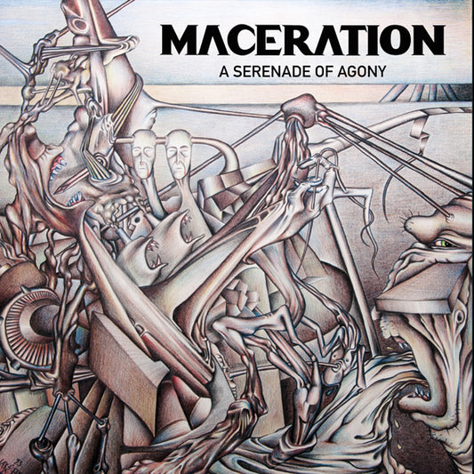 Maceration - A Serenade Of Agony (Gold & Black Vinyl) - Death Metal - LP