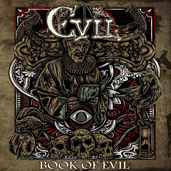 Evil - Book Of Evil (Crystal Vinyl) - Metal - LP