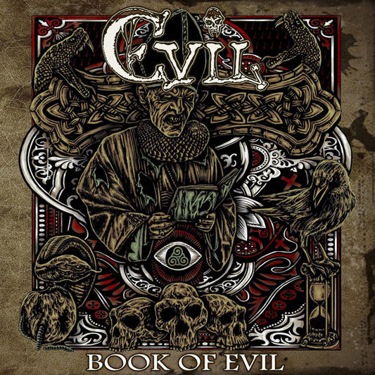 Evil - Book Of Evil (Crystal Vinyl) - Metal - LP
