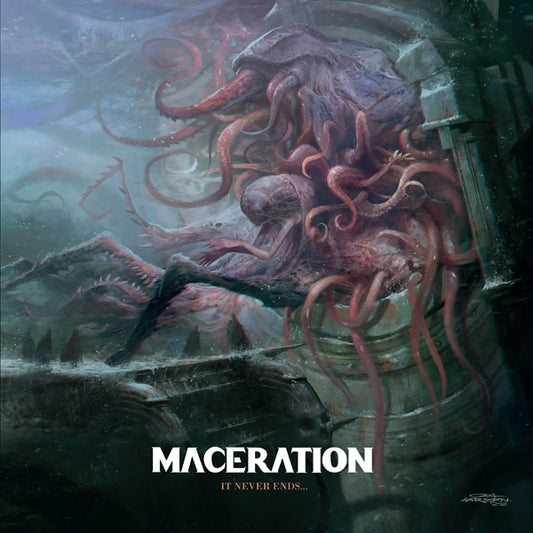 Maceration - It Never Ends  (Black) - Death Metal - LP