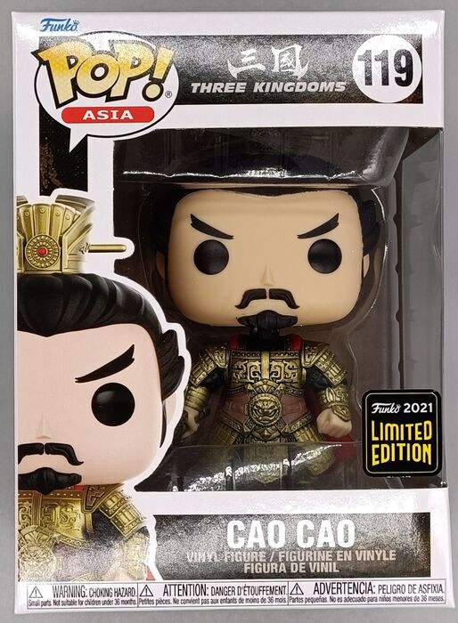 119 Cao Cao - Three Kingdoms - 2021 Con Funko POP