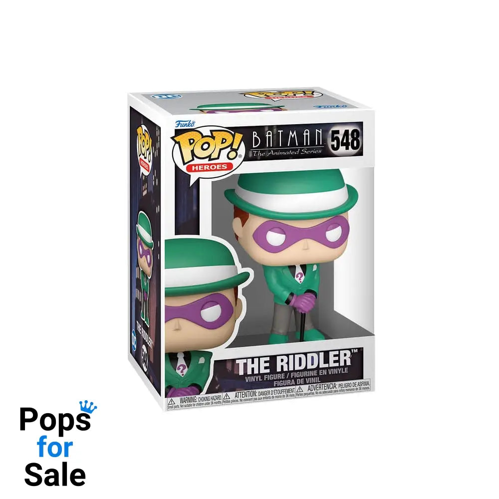 548 The Riddler - DC Batman The Animated Series Funko POP - Brand New