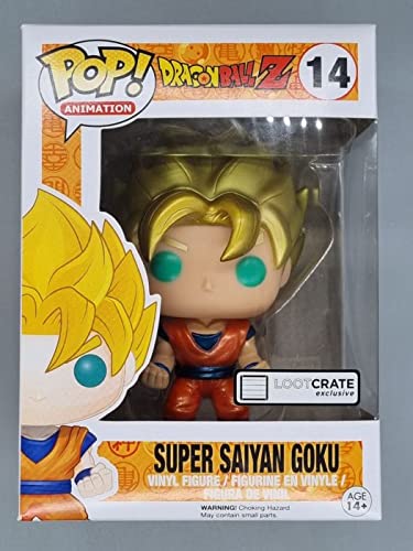 14 Super Saiyan Goku - Metallic - Dragon Ball Z Funko POP - Damaged Box