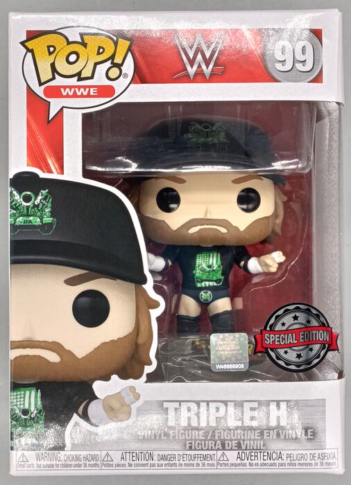 99 Triple H (D-Generation X) - WWE Funko POP Funko