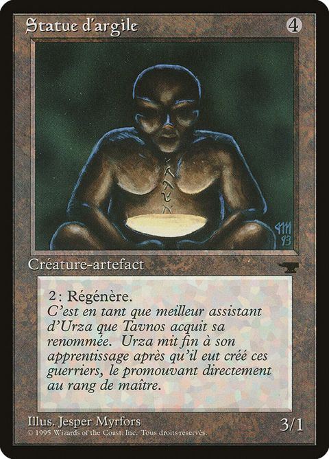 120-claystatue