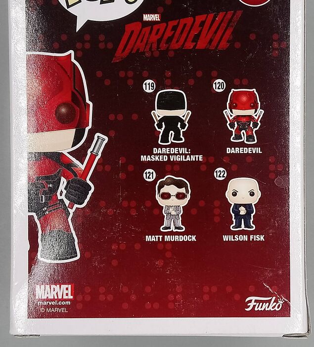 120 Daredevil - Marvel Daredevil - Box Damaged Funko POP
