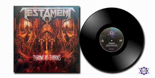 Testament - Throne Of Thorns (12" Black Vinyl Single) - Thrash Metal - 12