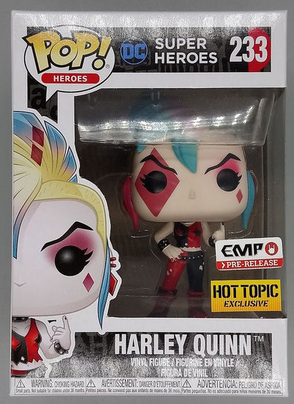 233 Harley Quinn (Skull Bags) Punk - DC Super Heroes Funko POP