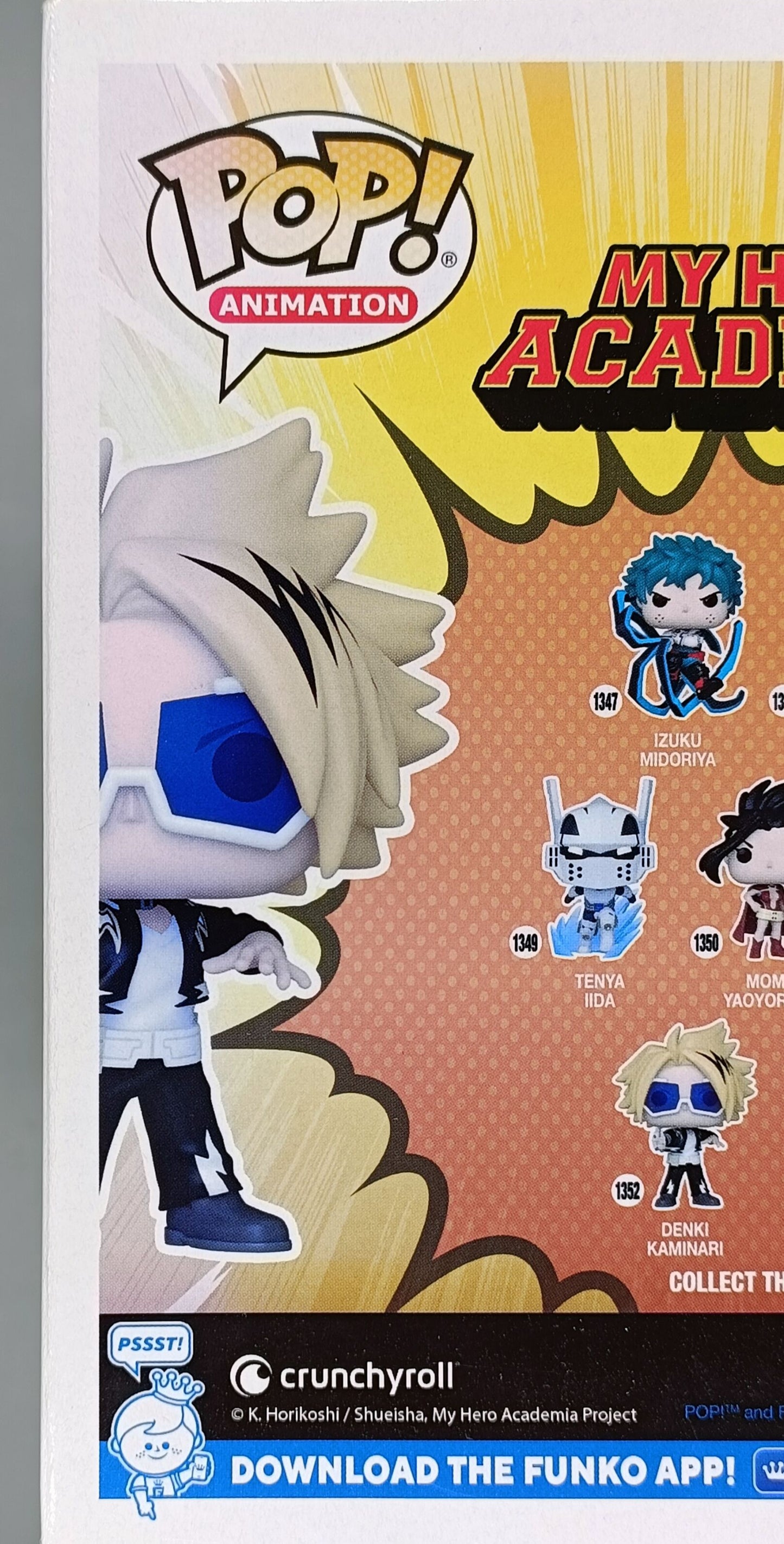 #1352 Denki Kaminari - My Hero Academia Funko POP (Box Damage)