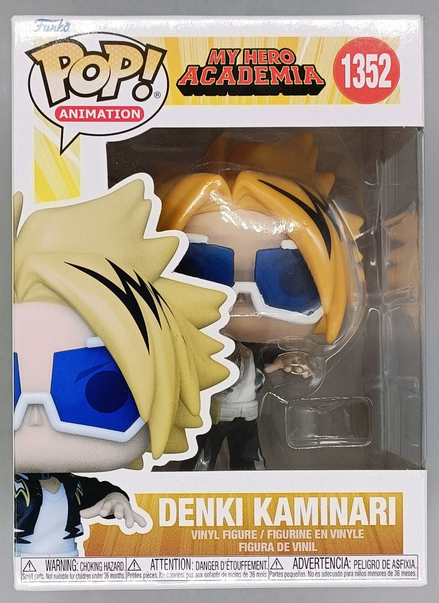 #1352 Denki Kaminari - My Hero Academia Funko POP (Box Damage)