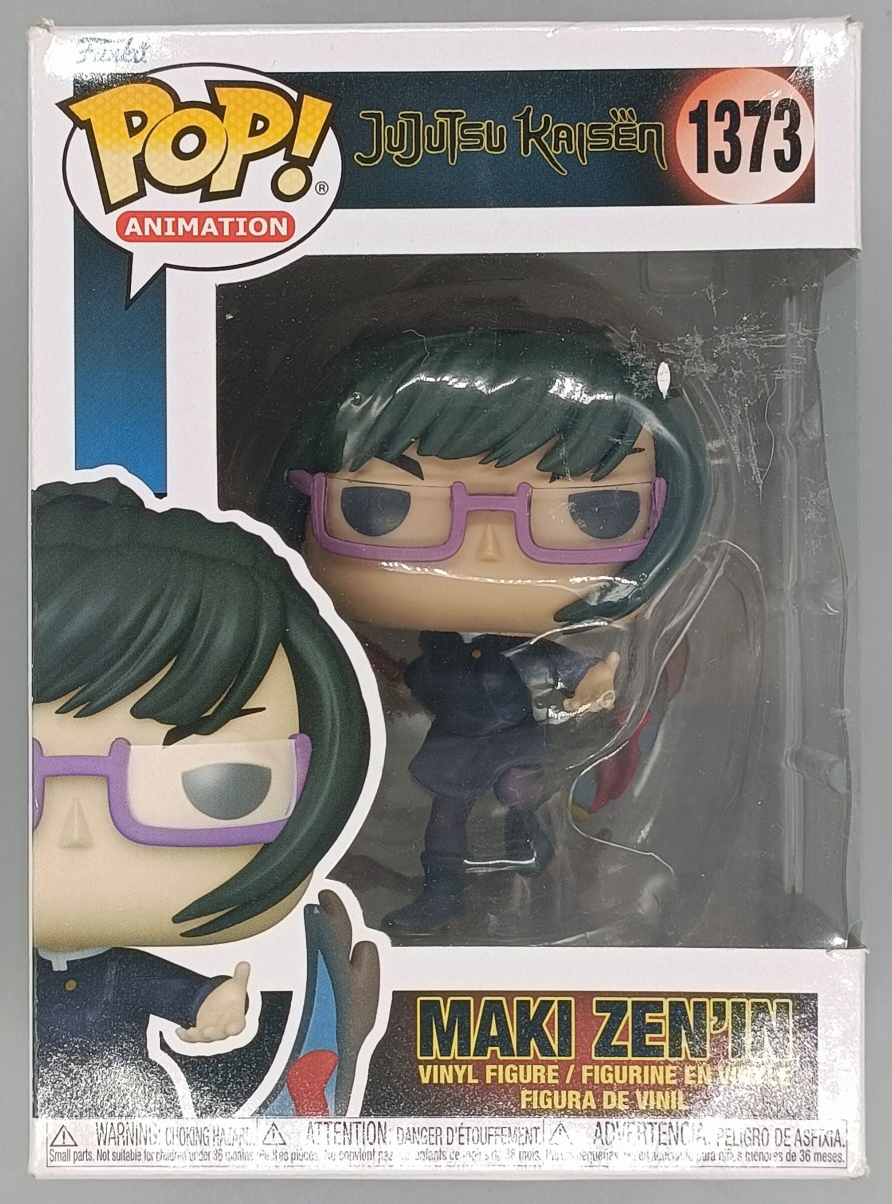 1373 Maki Zen'in - Jujutsu Kaisen Funko POP Box Damaged