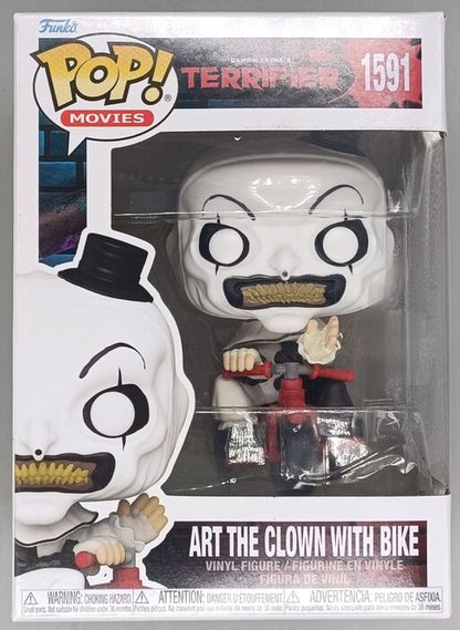1591 Art the Clown with Bike - Terrifier - Horror - Funko POP - Brand New Funko