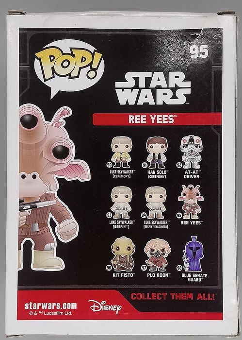 95 Ree Yees - Star Wars - Box Damaged Funko POP