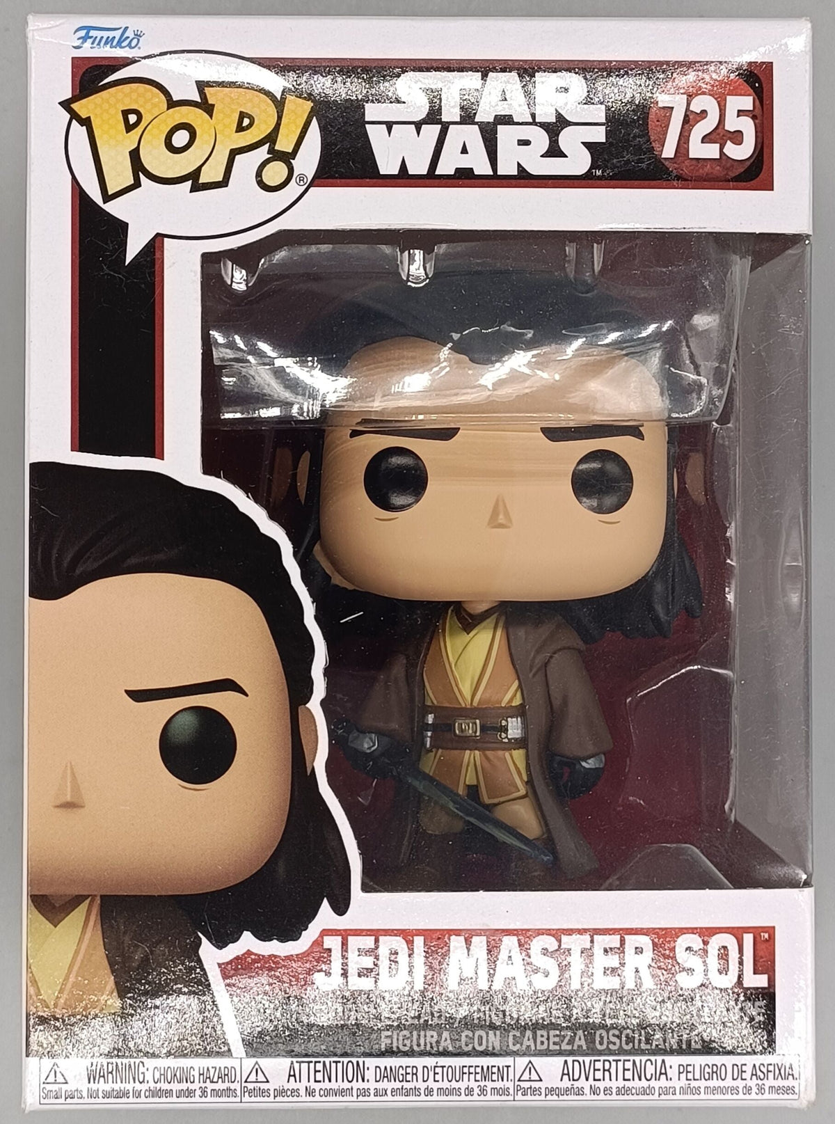 725 Jedi Master Sol - Star Wars: Acolyte Funko POP - Box Damaged
