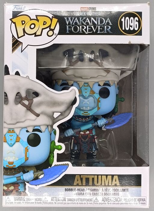 1096 Attuma - Marvel Wakanda Forever - Funko POP - Box Damaged Funko