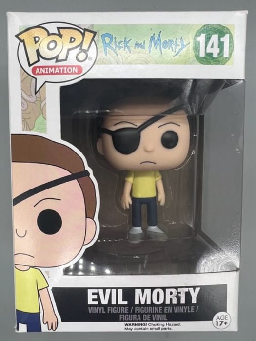141 Evil Morty - Rick and Morty - Box Damaged Funko POP Funko