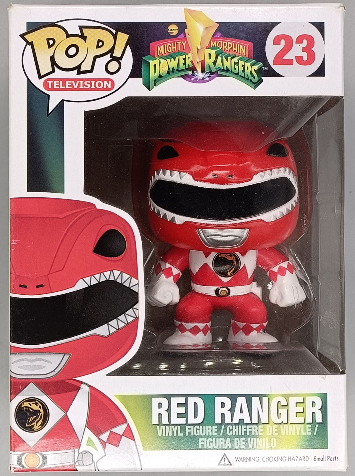 23 Red Ranger - Power Rangers - Funko POP - Box Damaged