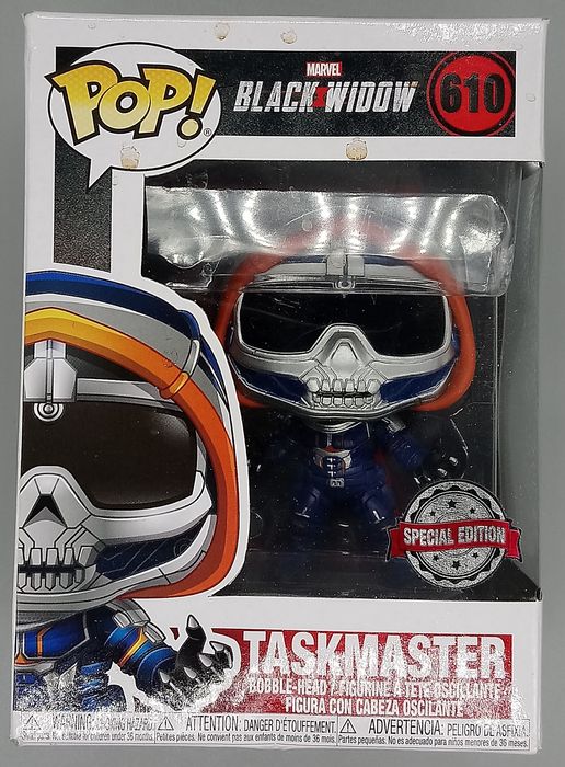 610 Taskmaster (w/ Claws) - Marvel Black Widow - Box Damaged Funko POP Funko