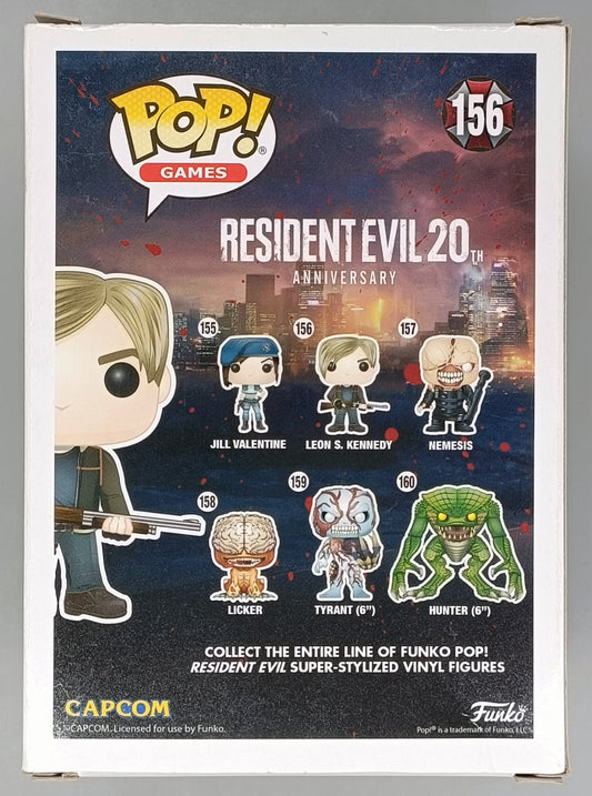 156 Leon S. Kennedy - Resident Evil Funko POP (Box Damage)