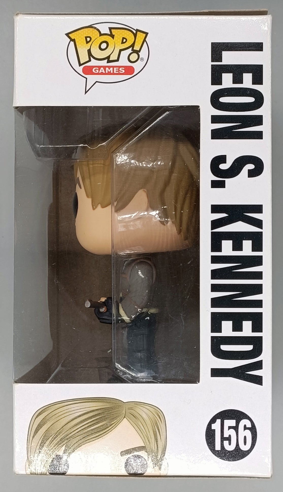 156 Leon S. Kennedy - Resident Evil Funko POP (Box Damage)