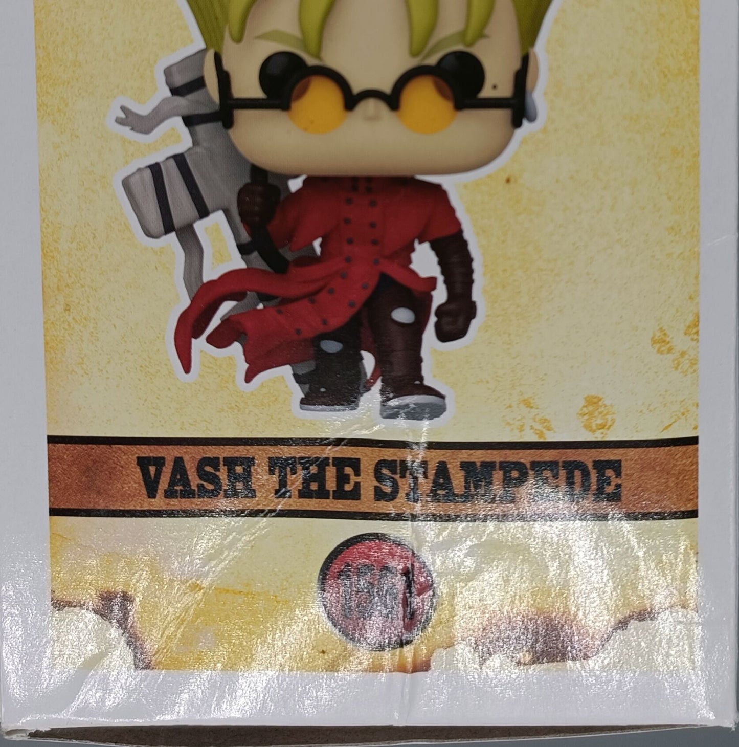 1561 Vash The Stampede - Trigun Funko POP Box Damaged