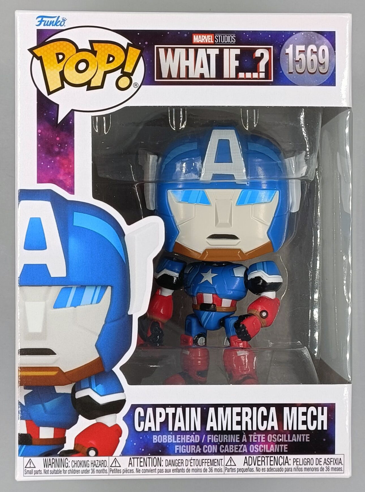 1569 Captain America Mech - Marvel What If...? Funko POP [New]