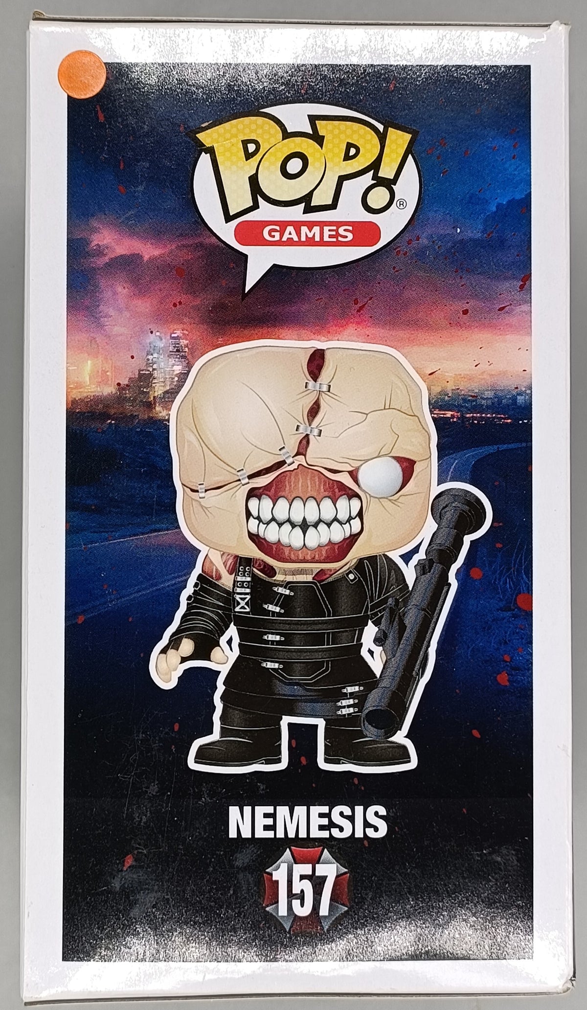 157 Nemesis - Resident Evil Funko POP (Box Damage)