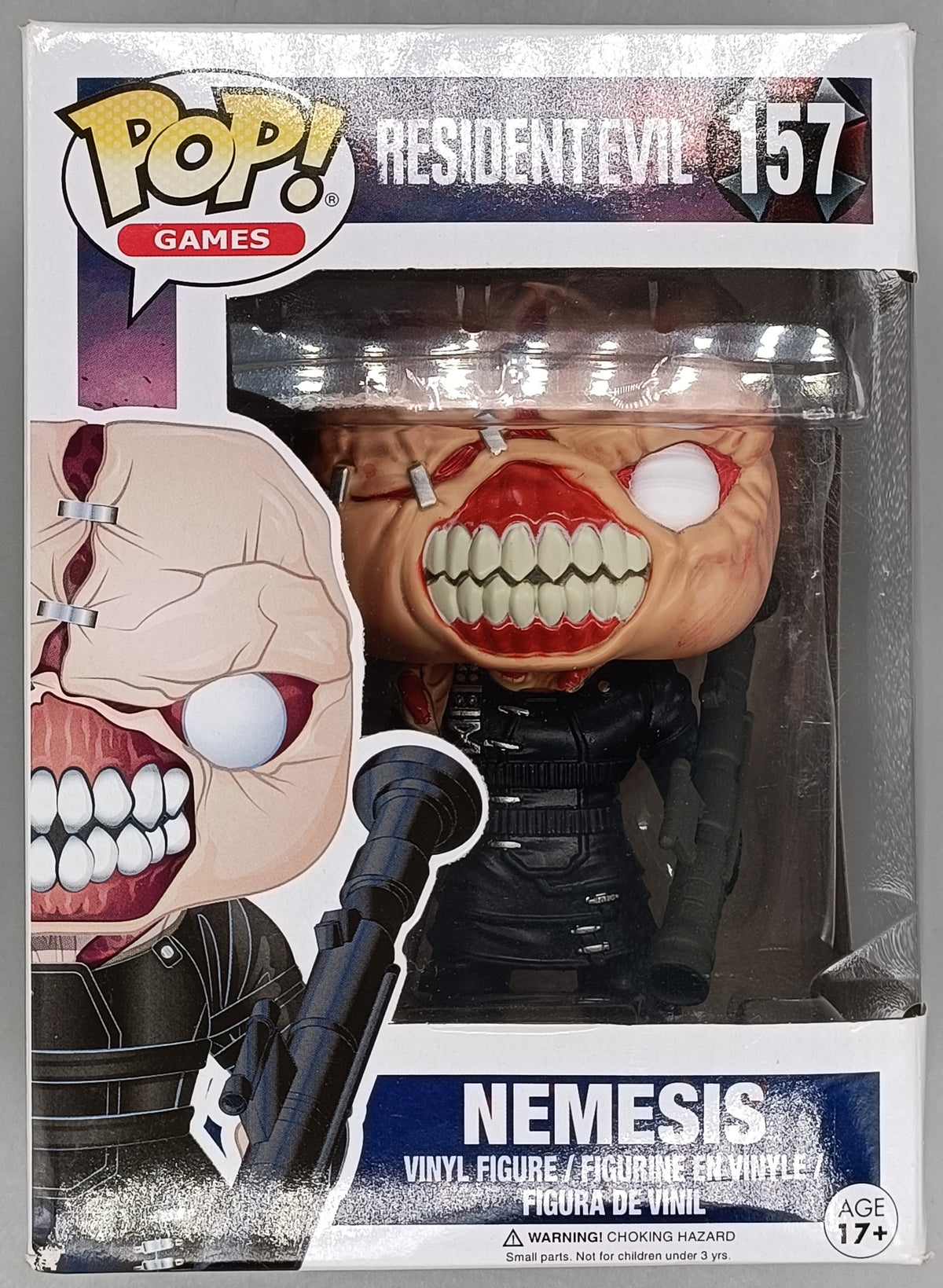 157 Nemesis - Resident Evil Funko POP (Box Damage)
