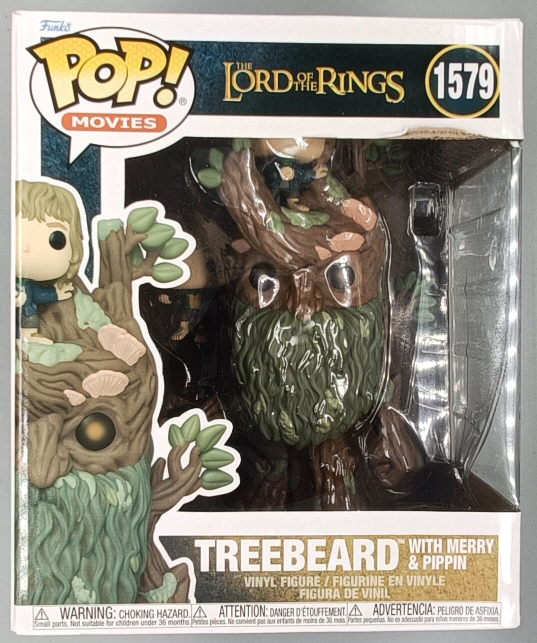 1579 Treebeard w/Mary & Pippin 6 Inch The Lord of the Rings Funko POP (Box Damage)