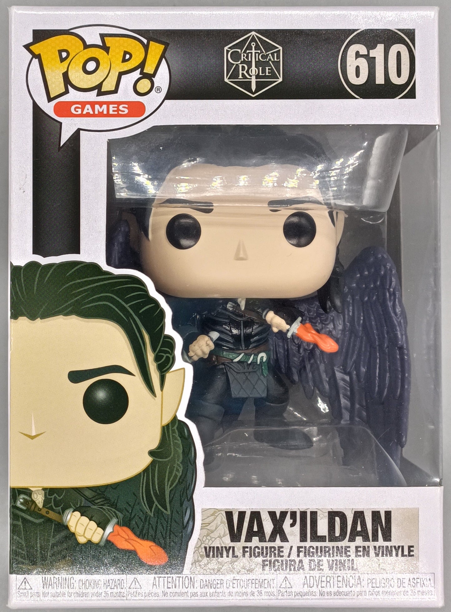 610 Vax'ildan - Critical Role - Box Damaged Funko POP