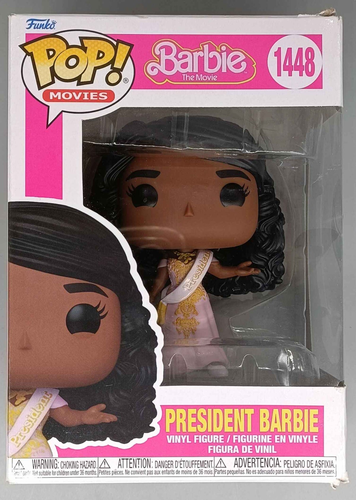 1448 President Barbie - Barbie the Movie - Funko POP - Box Damaged